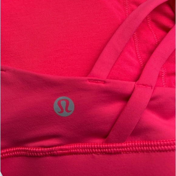 NWT - lululemon Energy Bra
Medium Support, B–D Cups in Size 6 - Red Glow - Picture 7 of 8